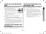 Preview for 9 page of Samsung AME832KC Owner'S Instructions & Cooking Manual