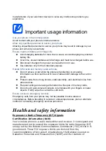 Preview for 6 page of Samsung Anycall GT-B5722C User Manual