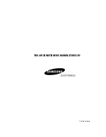 Preview for 24 page of Samsung AP-3607BR Owner'S Instructions & Installation Manual