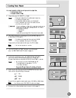 Preview for 11 page of Samsung AP500PF Owner'S Instructions & Installation Manual