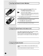 Preview for 8 page of Samsung APC3240C Owner'S Instructions & Installation Manual