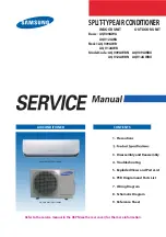 Samsung AQ V12AWB Service Manual preview