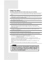 Preview for 2 page of Samsung AQ07A1VE Owner'S Instructions Manual