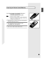 Предварительный просмотр 7 страницы Samsung AQ07ACVE Owner'S Instructions Manual