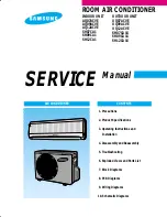 Preview for 1 page of Samsung AQ07ACVE Service Manual