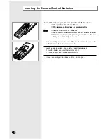 Preview for 8 page of Samsung AQ09A2MD Owner'S Instructions Manual