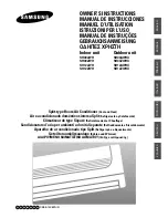 Preview for 1 page of Samsung AQ09W8WE/AFR Owner'S Instructions Manual