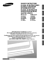 Samsung AQ09W8WE Owner'S Instructions Manual preview