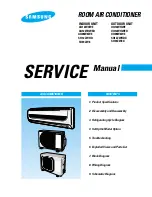 Samsung AQ09W8WE Service Manual preview