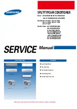 Preview for 1 page of Samsung AQ12 SER Series Service Manual