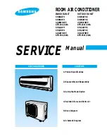 Preview for 1 page of Samsung AQ12WHWE Service Manual