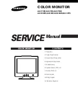 Samsung AQ17HS Service Manual предпросмотр