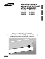 Samsung AQT18P0GED/AND Owner'S Instructions Manual preview