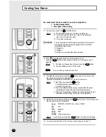 Preview for 10 page of Samsung AQT18S0GB Owner'S Instructions Manual