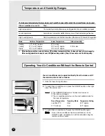 Preview for 22 page of Samsung AQT18S0GB Owner'S Instructions Manual