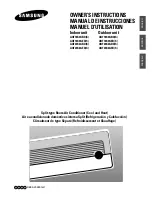 Samsung AQT18S0GED/AMC Owner'S Instructions Manual preview