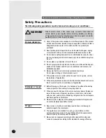 Preview for 2 page of Samsung AQT24P6GBD/UMG Owner'S Instructions Manual