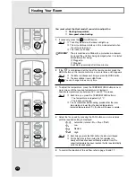 Preview for 12 page of Samsung AQT32C2BE Owner'S Instructions Manual