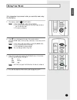 Preview for 15 page of Samsung AQT32C2BE Owner'S Instructions Manual