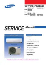 Samsung AQV09A Series Service Manual preview