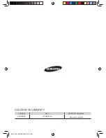 Preview for 40 page of Samsung AQV09USeries User & Installation Manual