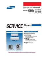 Samsung AQV09UWLNXSA Service Manual preview