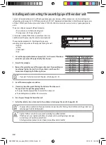 Предварительный просмотр 32 страницы Samsung AQV09YWAN User & Installation Manual