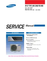 Samsung AQV12VBE Service Manual preview