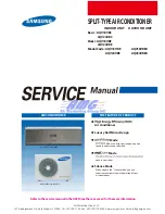 Preview for 1 page of Samsung AQV18VBE Service Manual