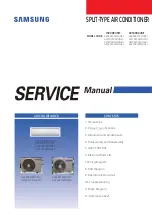 Samsung AR 12 RXFPEWQN Service Manual preview