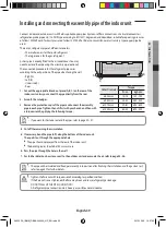 Предварительный просмотр 39 страницы Samsung AR FQSS Series User & Installation Manual