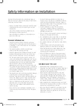 Preview for 30 page of Samsung AR HVSD Series User'S Manual & Installation Manual