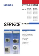 Preview for 1 page of Samsung AR07CSDAFWKNCV Service Manual