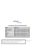 Preview for 1 page of Samsung AR09TXFCAWKNEU Service Manual