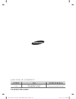 Samsung AR12JV5HATQ User & Installation Manual preview