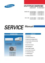 Preview for 1 page of Samsung AR18NSFHBWKNEU Service Manual