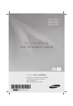 Samsung AS 09U Series User & Installation Manual preview