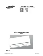 Samsung AS09N Series User Manual preview