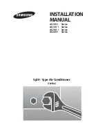 Preview for 1 page of Samsung AS10V Series Installation Manual