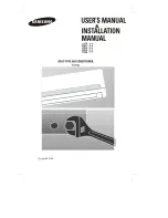 Samsung AS12 Series User'S Manual & Installation Manuel preview