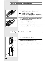 Preview for 8 page of Samsung AS12A5 Owner'S Instructions & Installation Manual