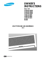 Samsung AS18A1(A2)QE/B Owner'S Instructions Manual preview