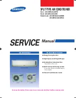 Samsung AS18BPAN Service Manual preview