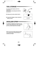 Preview for 8 page of Samsung aspirateur Operating Instructions Manual