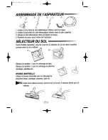 Предварительный просмотр 13 страницы Samsung aspirateur Operating Instructions Manual