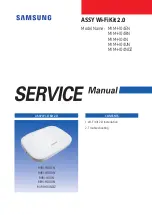 Предварительный просмотр 1 страницы Samsung ASSY MIM-H04EN Service Manual