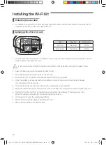 Предварительный просмотр 16 страницы Samsung ASSY MIM-H04UN User & Installation Manual