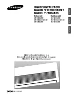 Samsung AST30C2BB Owner'S Instructions Manual preview