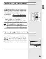 Preview for 15 page of Samsung AST30C2BB Owner'S Instructions Manual