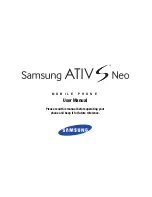 Preview for 1 page of Samsung ATIV S Neo User Manual